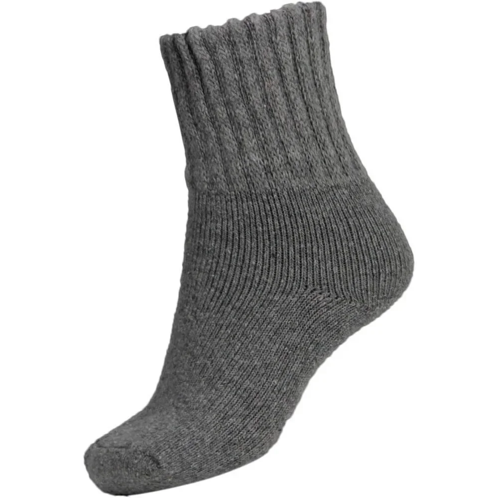 Women's Mix Color Winter Solid Thick Warm Imported Cozy Crew Boot Socks